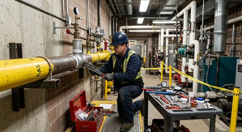 Commercial Gas Line Repair in Austin, TX