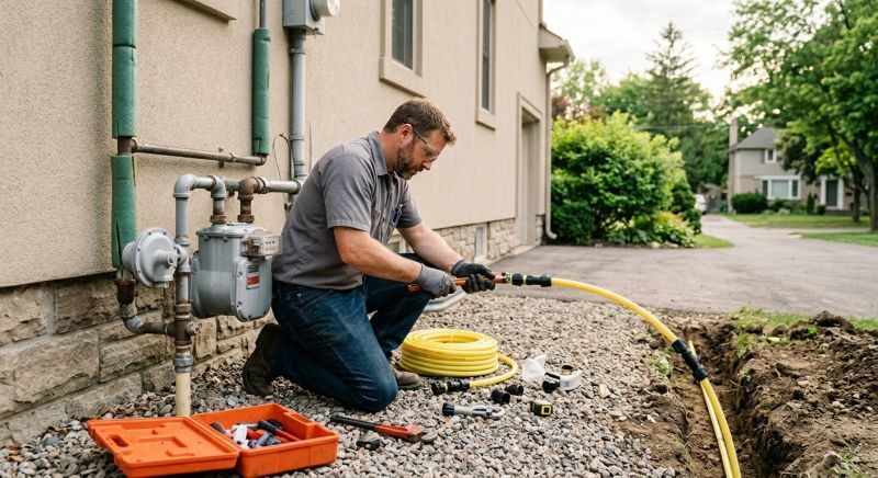 Gas Plumbing Installation in Annapolis, MD