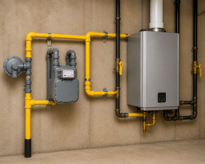 Gas Plumbing Installation in Annapolis, MD