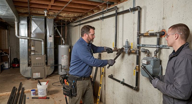 Gas Plumbing Installation in Kansas City, MO