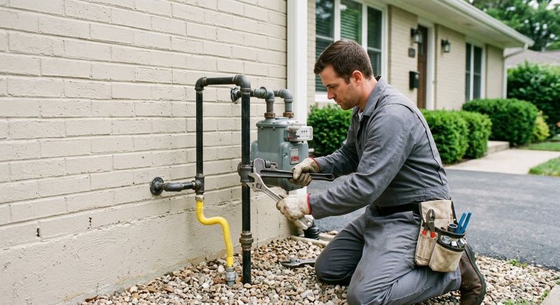 Home Gas Line Installation in Annapolis, MD