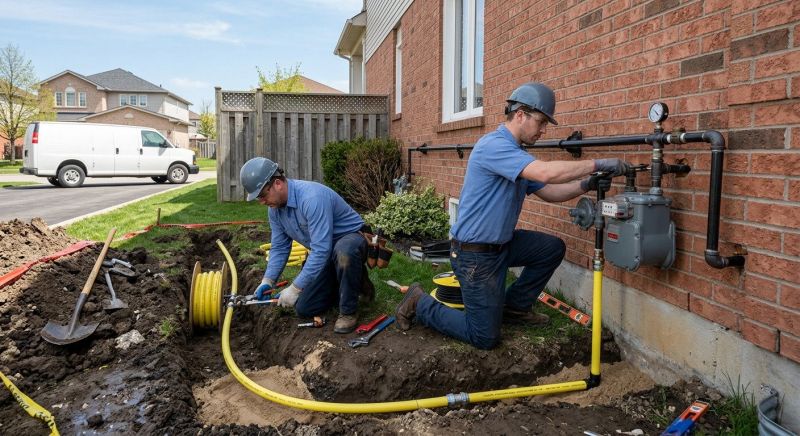 Natural Gas Line Installation in Sacramento, CA